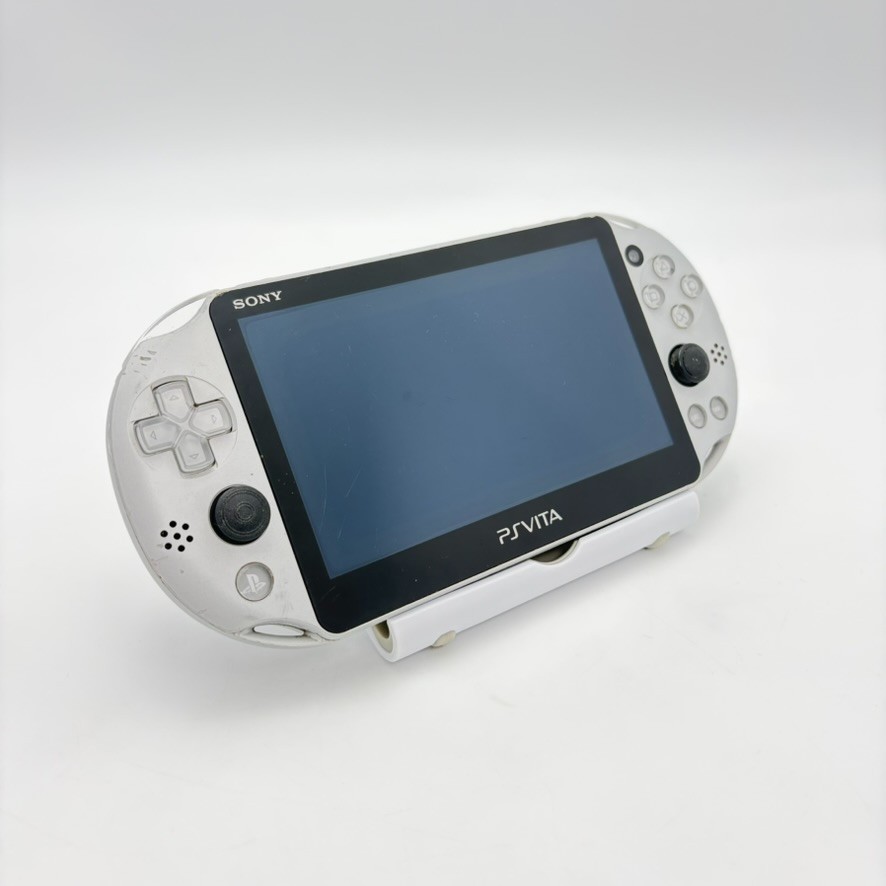 Sony PlayStation PS Vita PCH-2000 Silver For Parts Junk Not Working