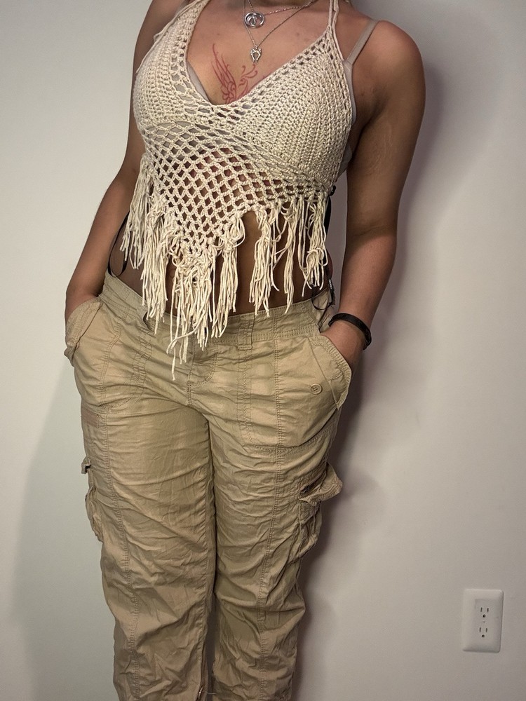 ⭐️super Cute Boho Knit Style Top