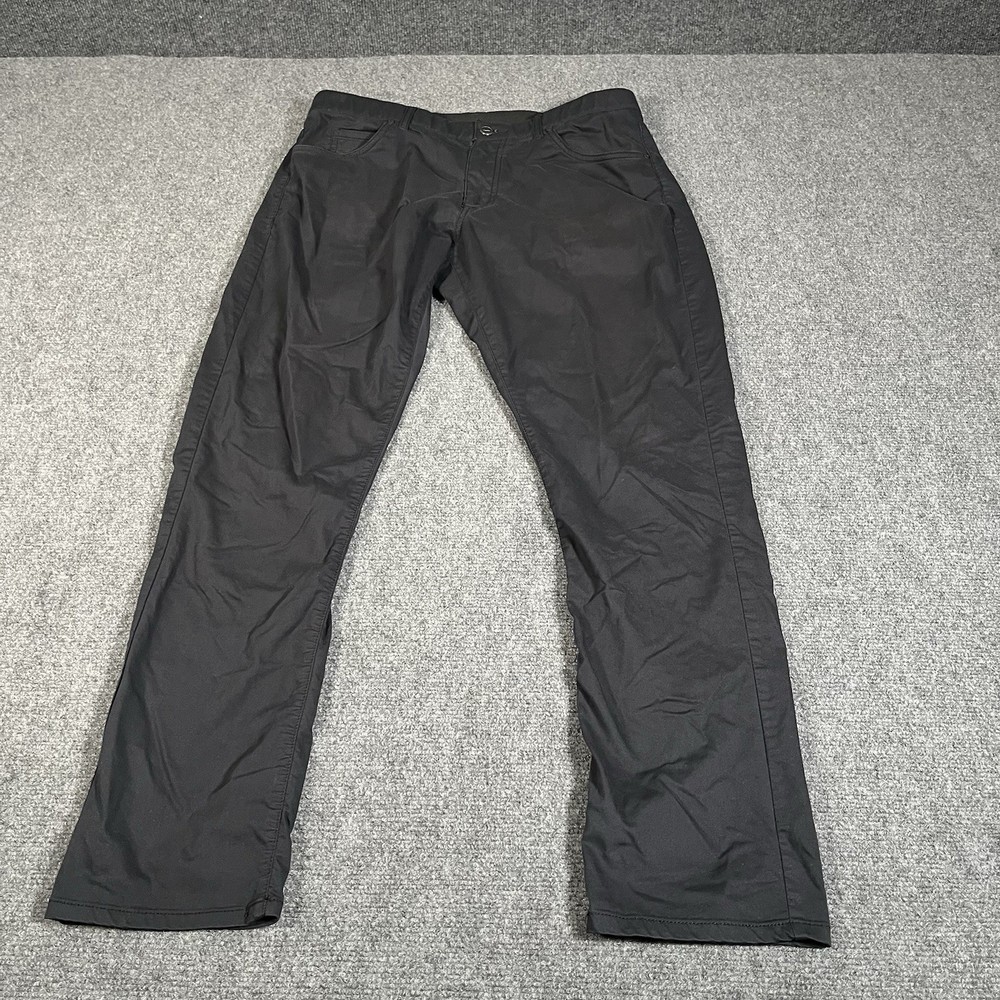 Nike Dri-FIT Pants Mens 33x30 Black Running Training Gym Golf Preppy Athletic