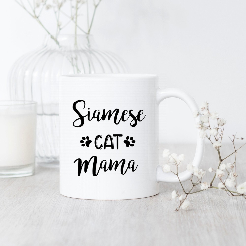 Siamese Cat Mama Mug Siamese Cat Mug Siamese Cat Gift Siamese Cat Lover Mug Cup
