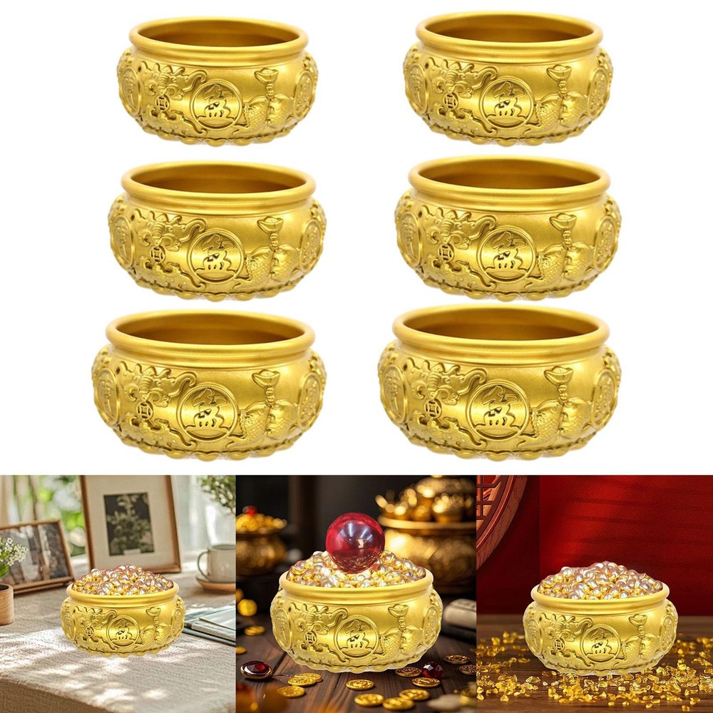 Feng Shui Treasure Basin Money Bowl for Farmhouse Spring Festival Office