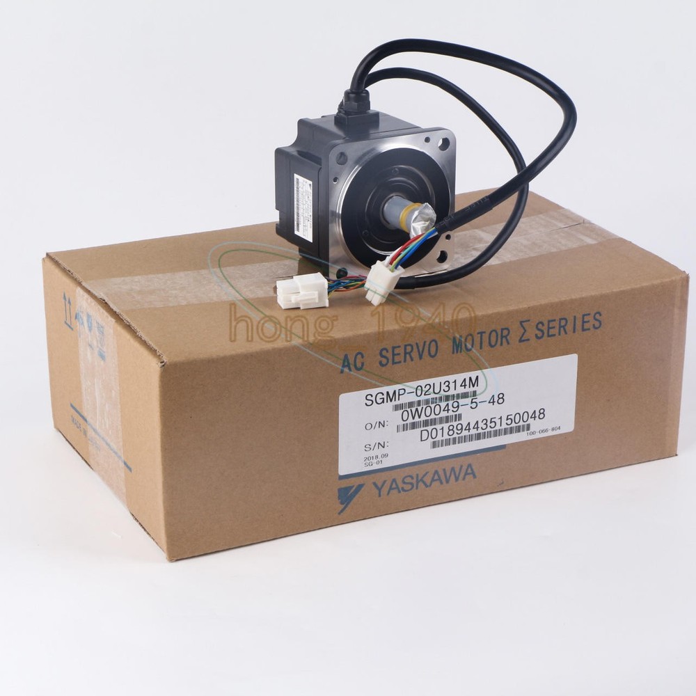 1Pc New Yaskawa Servo Motor Sgmp-02U314M