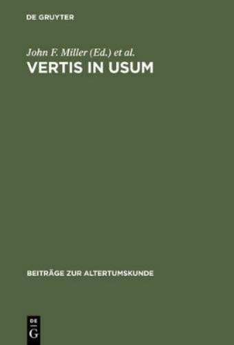 R. G. M. Nisbet Vertis in usum (Hardback) Beitrage zur AltertumskundeAnother great item from Rarewaves USA | Free delivery!