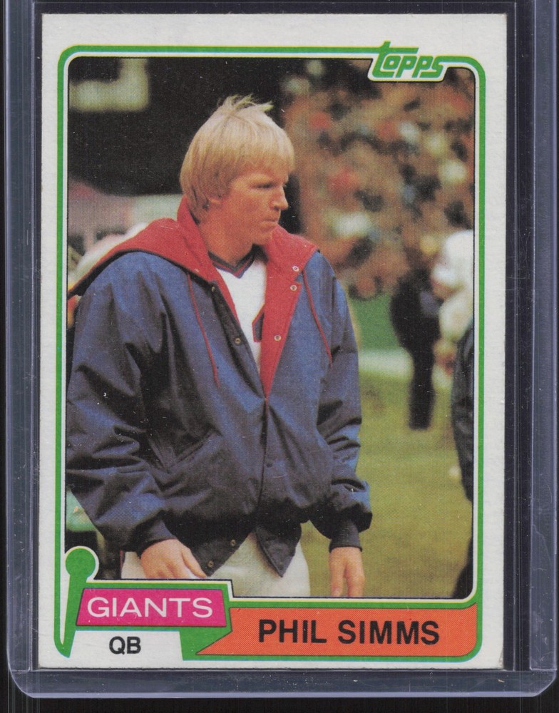 1981 Topps #55 Phil Simms