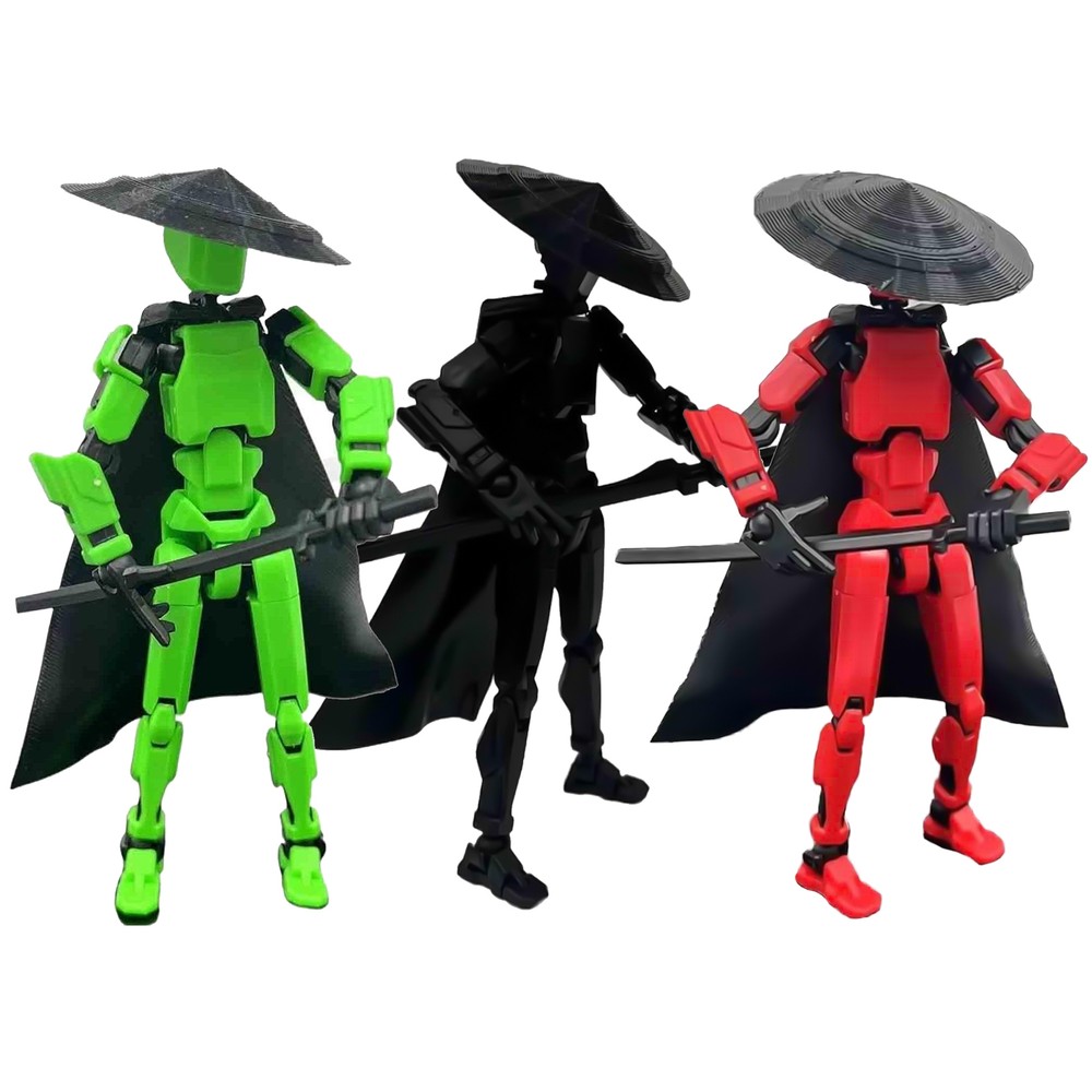 3D Heroes Action Figure 3D Printed Robot Toy Stress Relief Desktop Decor