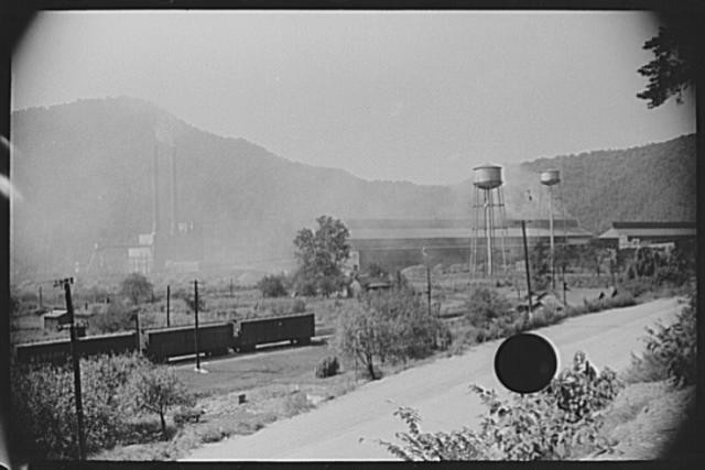 Deserted Mining Town,Twin Branch,West Virginia,McDowell County,WV,1938,FSA,2