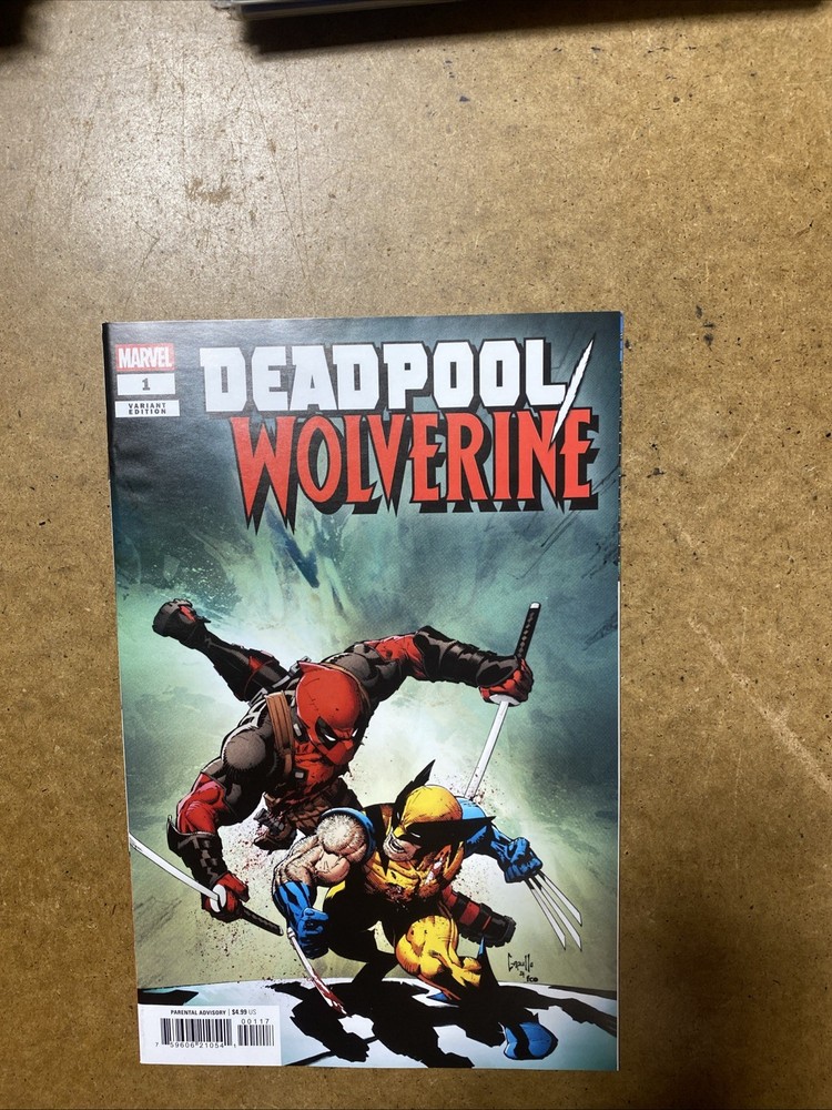 Deadpool Wolverine #1 Marvel Comics 2025 1:50 Capullo Incentive Variant NM-