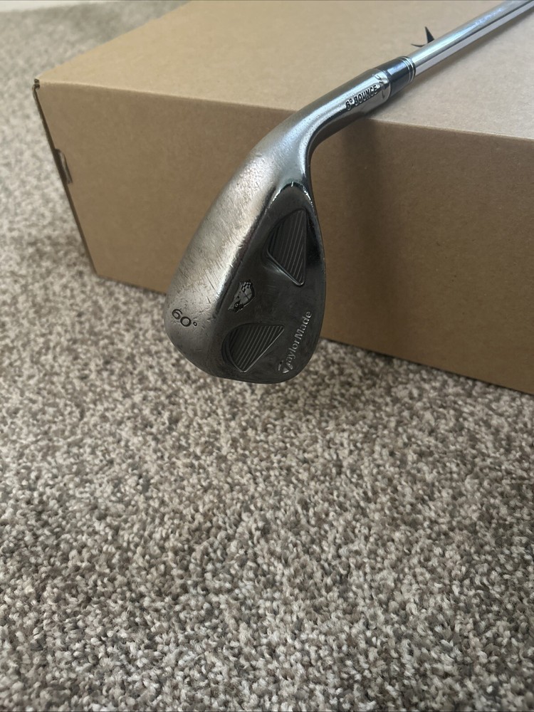 Used TaylorMade RAC TP 60* Lob Wedge - 06*B - Stock Wedge Flex - RH