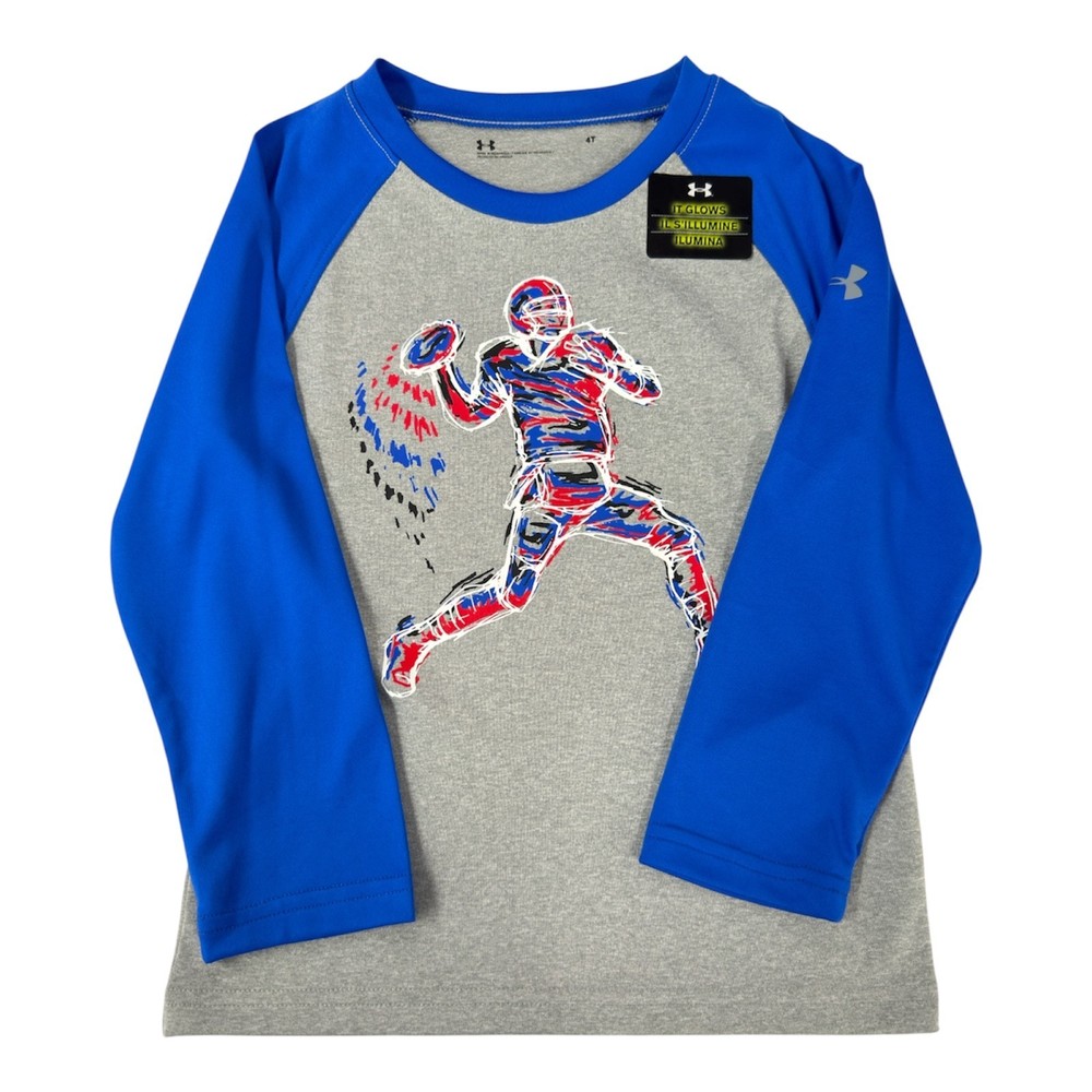 Under Armour  Boys Long Sleeve T Shirt Size 4T