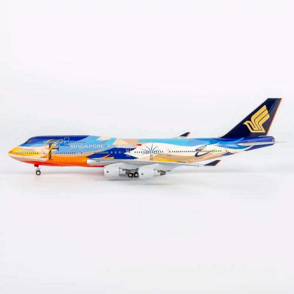 NG Models 1:400 Singapore Airlines Boeing 747-400 9V-SPK 
