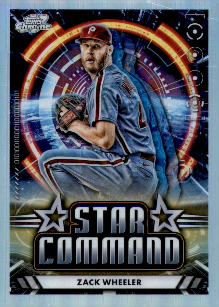2024 Topps Chrome Cosmic #SC-20 Zack Wheeler Star Command