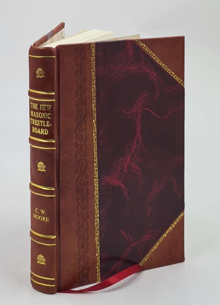 Masonic Trestle-Board Leather Bound Work and Lectures Guide