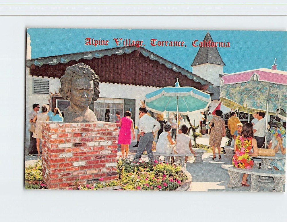Postcard Alpine Village, Torrance, California
