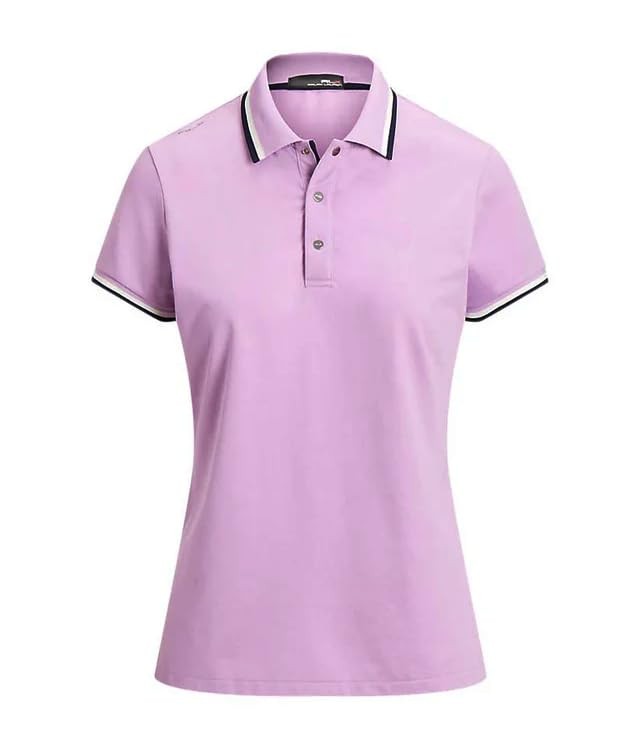 RLX Ralph Lauren Tailored Fit Women's Tour Pique Golf Polo Shirt