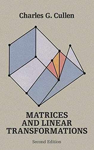 Matrices and Linear - Paperback, by Charles G. Cullen - Acceptable