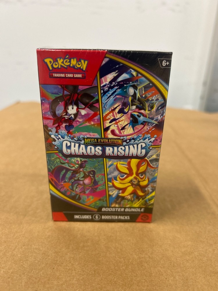 Pokemon TCG ME04: Chaos Rising Booster Bundle New Sealed