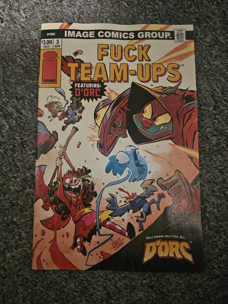 Dorc #3 Cover D Brett Bean I Hate Fairyland Team Up Nsfw Variant NM