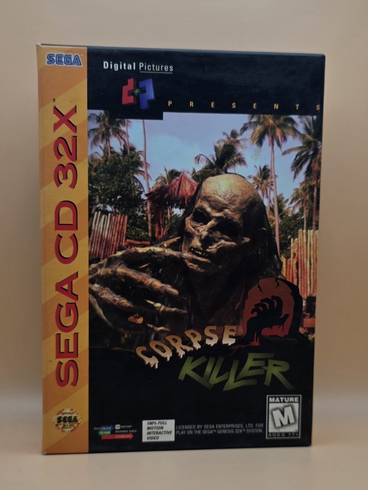 Corpse Killer (Sega 32X) CIB, Tested & Working