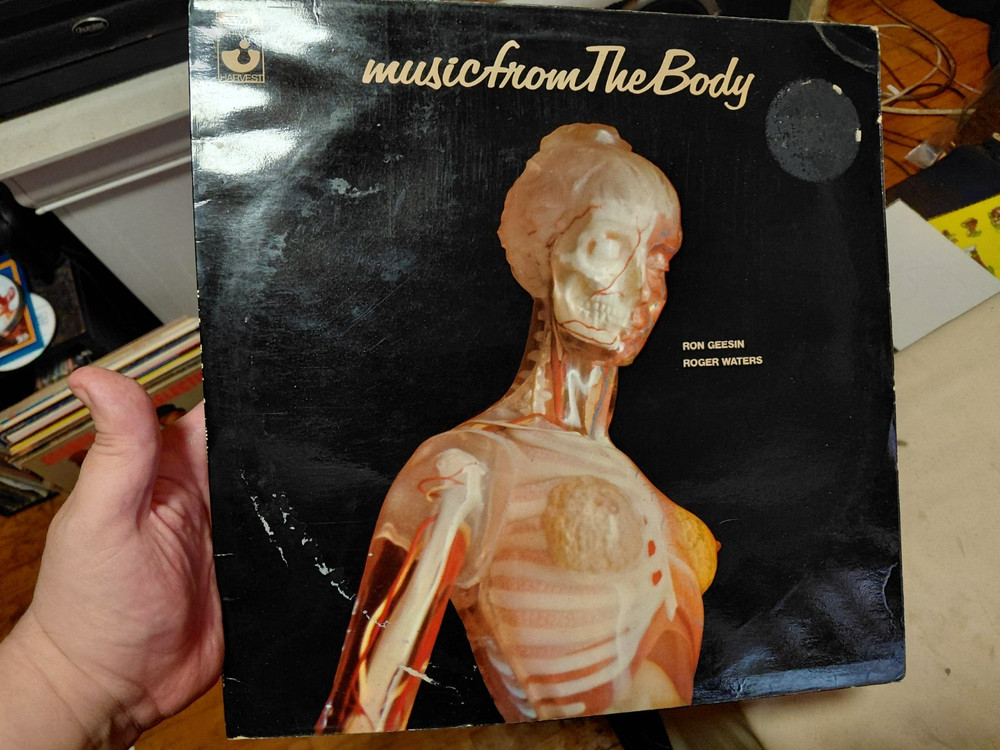 Roger Waters Ron Geesin Music From The Body UK original Vinyl Press