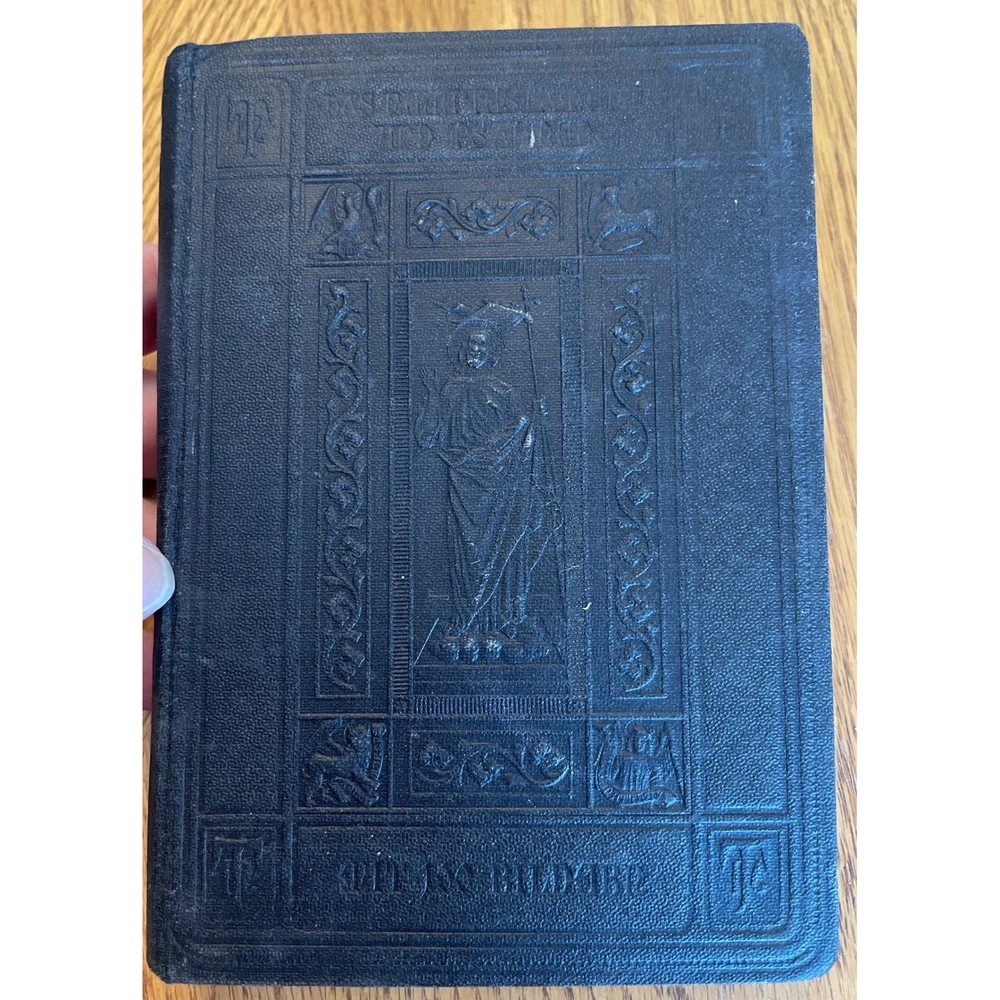 Antique German Martin Luther New Testament Bible Illustrated 1913 Inscription