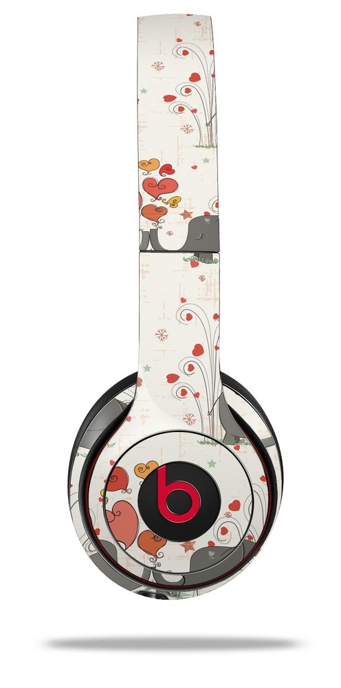 Skin Beats Solo 2 3 Elephant Love Wireless Headphones NOT INCLUDED