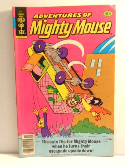 Adventures of Mighty Mouse comic book, #171, Nov. 1979; Western Publishing