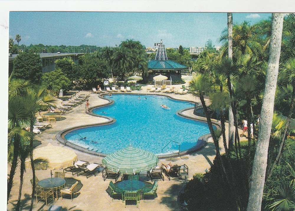 Postcard The Dark Continent Busch Gardens Tampa Florida USA