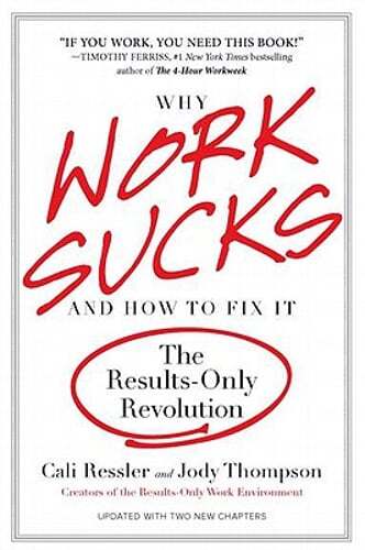 Why Work Sucks and How to Fix It: The Results-Only Revolution by Cali Ressler