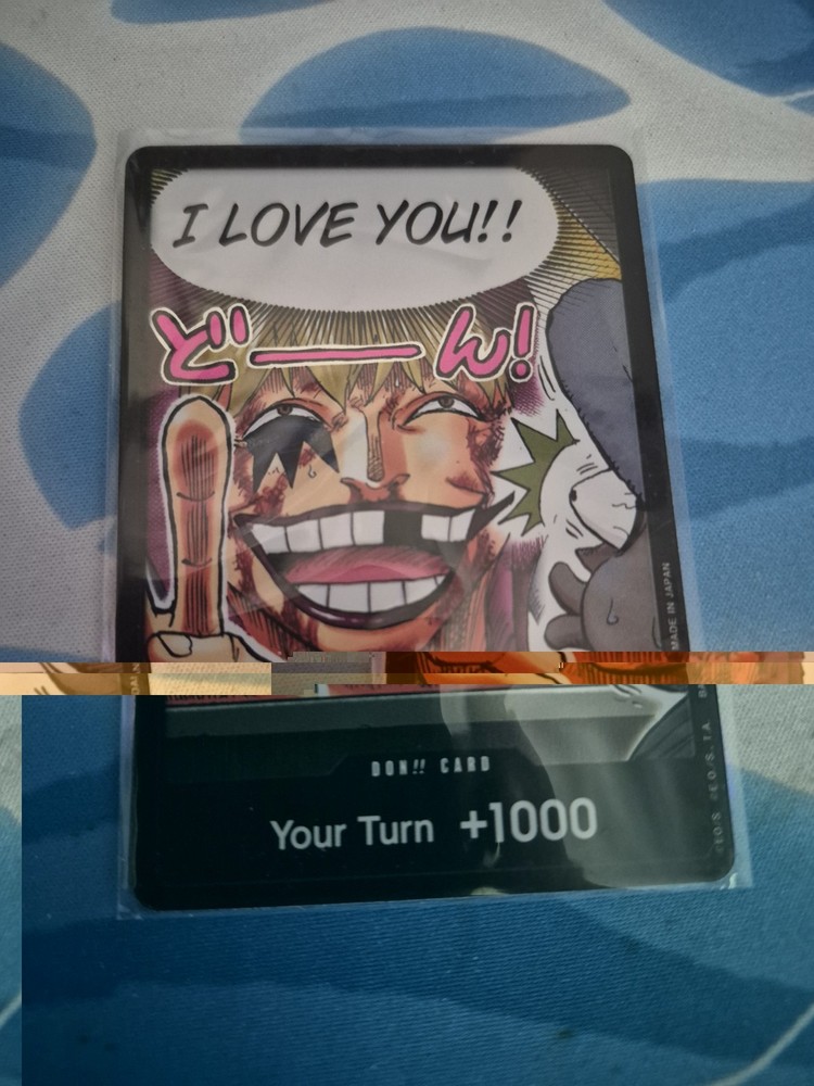 NM - Don! Card I Love You!! One Piece Kingdoms Of Intrigue ENGLISH Rosinante Law