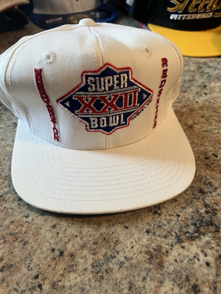 Vintage 1987 Super Bowl XXII Washington Redskins Snapback Hat