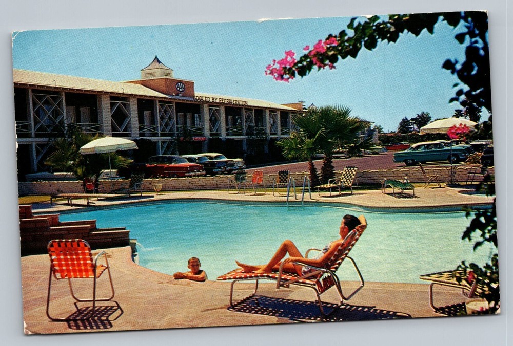 1959 Hotel Desert Hills Phoenix Arizona AZ Posted Vintage Postcard