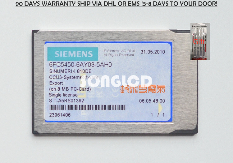 SIEMENS 6FC5450-6AY03-5AH0 via DHL or Fedex fast shipping