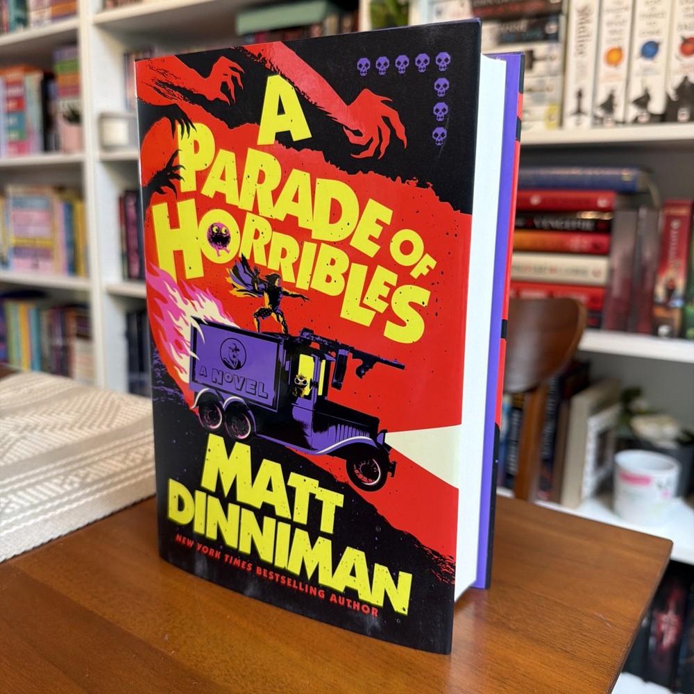 Matt Dinniman SIGNED A Parade of Horribles 1st Edition 1st Print Hardcover