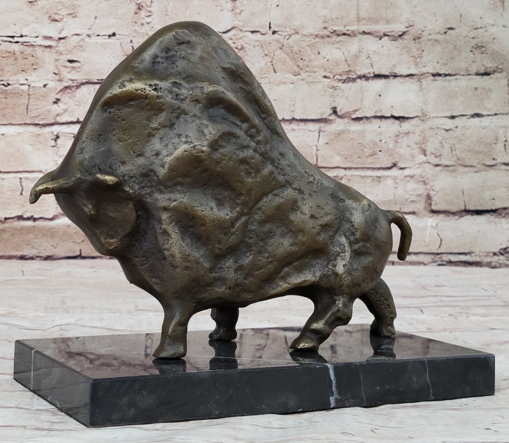 Modern Abstract Art Bull By Picasso Abstract Collectibles Bronze Sculptures