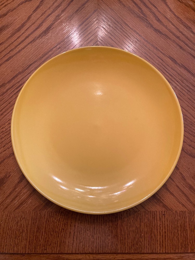 Royal Norfolk Yellow Stoneware Dinner Plate 10.7