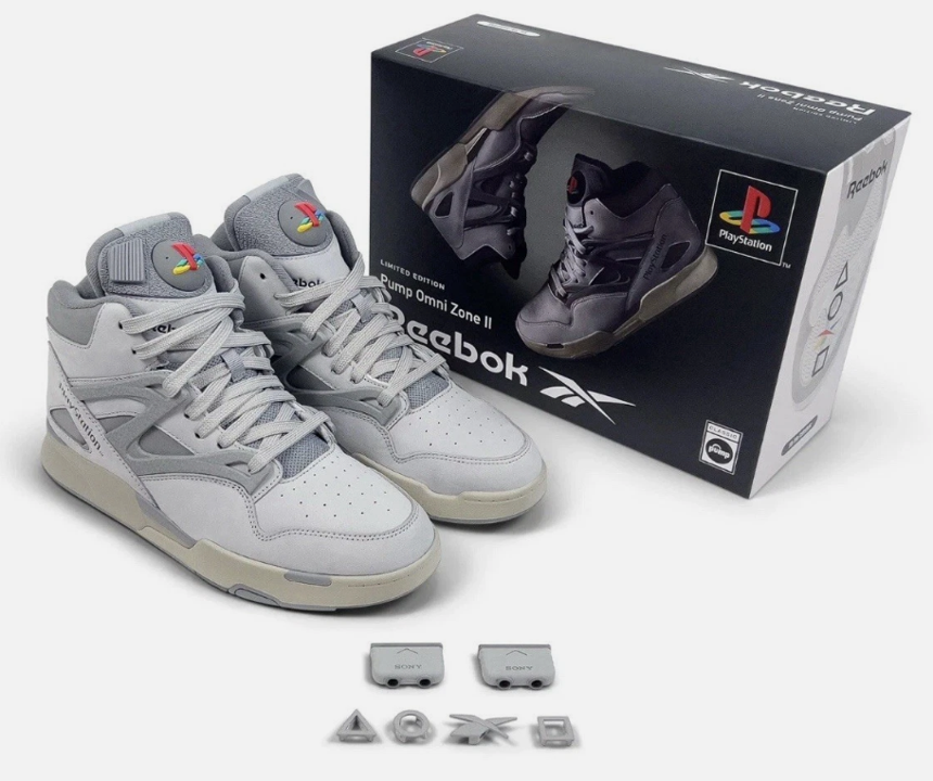 Reebok Pump Pump Omni Zone II PlayStation 30th Anniversary