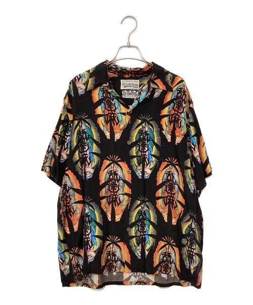 Wacko Maria Loose Fit Rayon Shirt in Size L for Effortless Style