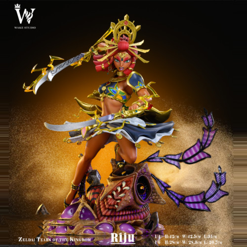 Wake Studio The Legend of Zelda Riju Resin Statue in stock 1/4 Scale H42cm Hot