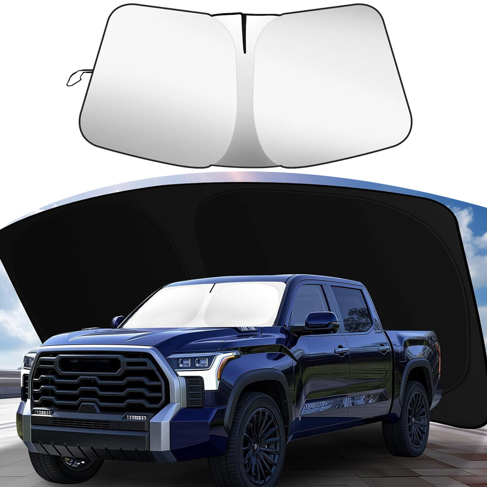 2022-25 Toyota Tundra UV Heat Block Windshield Sun Shade Visor Cover