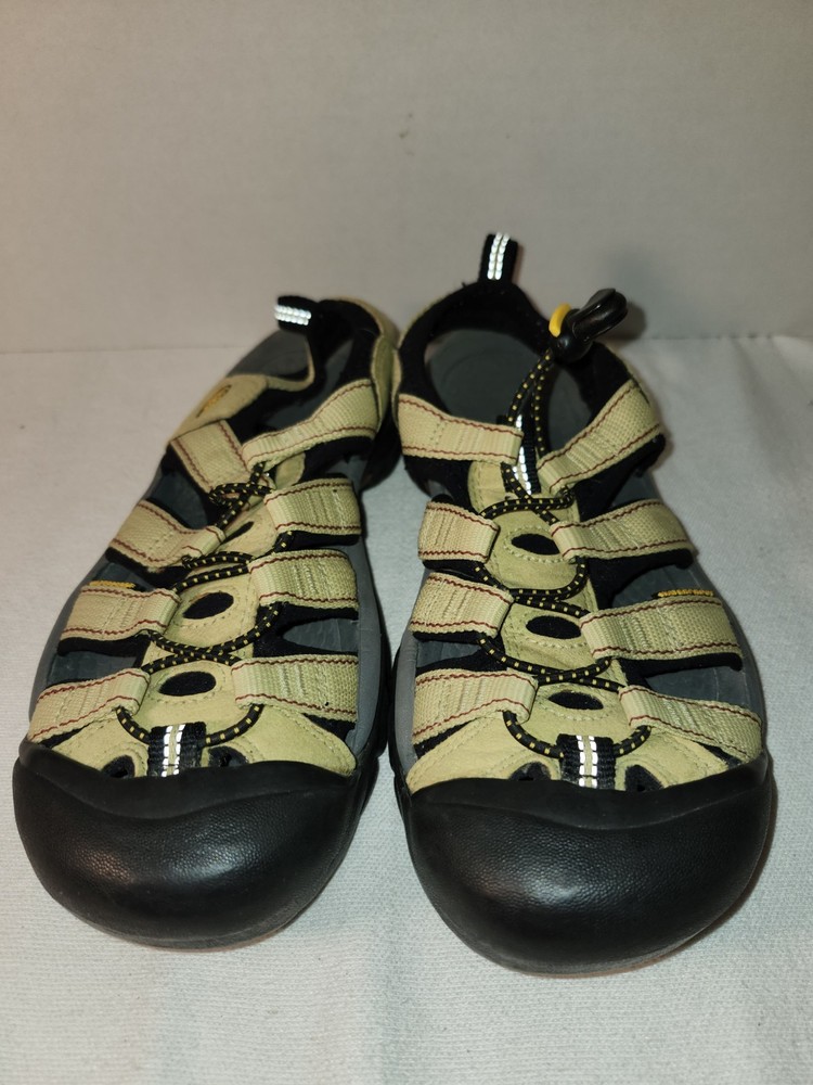 KEEN WOMENS HIKING SANDALS GREEN/GRAY SZ.7