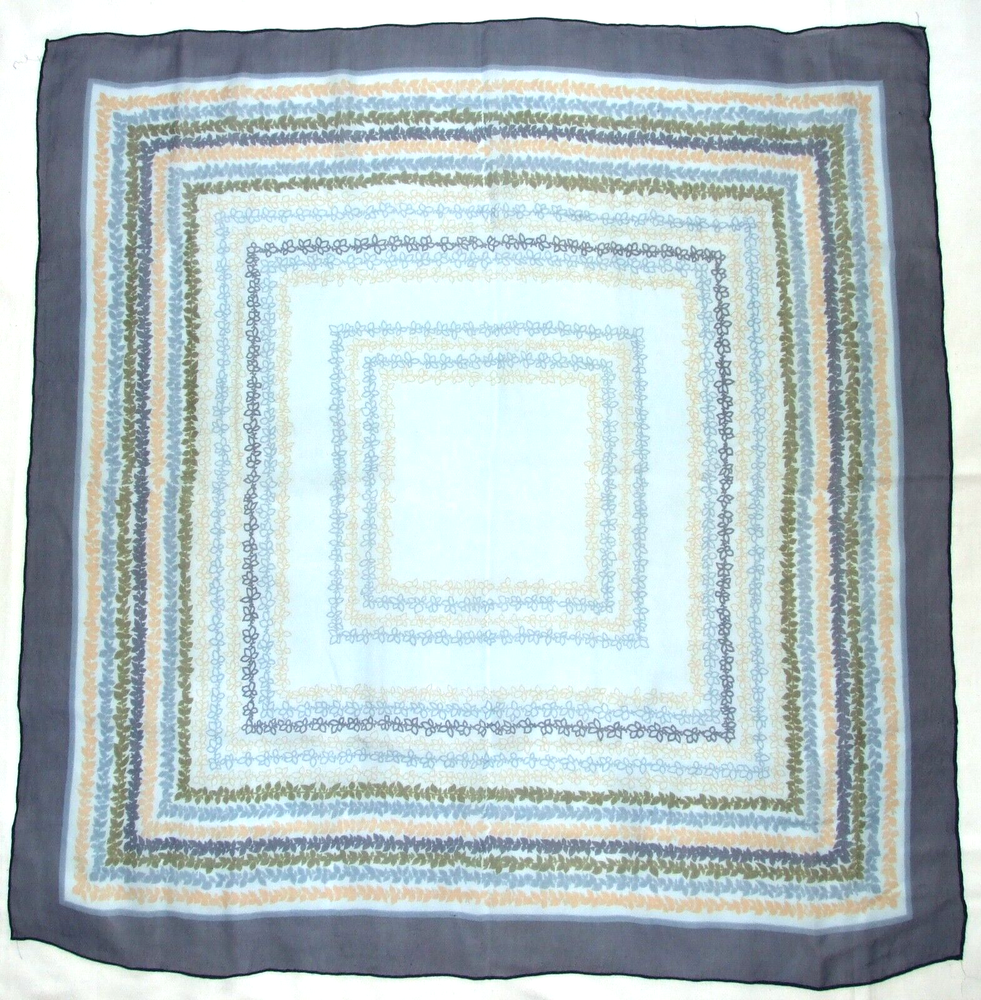 🦋 Vintage Silk Scarf - 30
