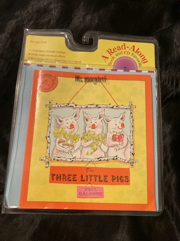 The Three Little Pigs Book & Cd (Paul Galdone Nursery Classic)