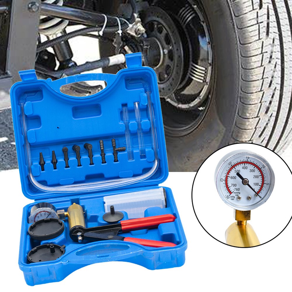 Handheld Car Vacuum Pump Kit for Clutch Brake Bleeding and Testing