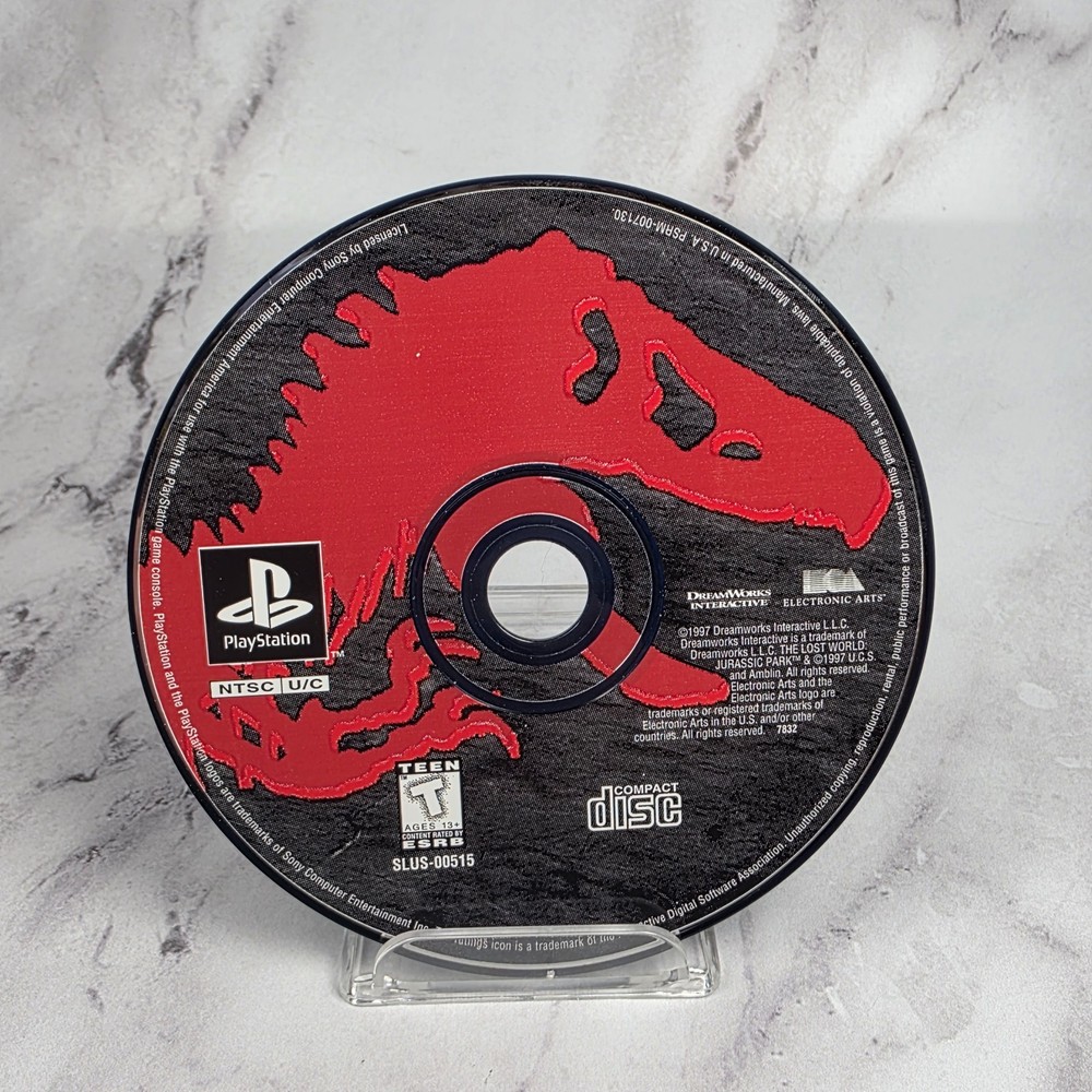 Lost World: Jurassic Park (PlayStation 1, PS1) DISC ONLY