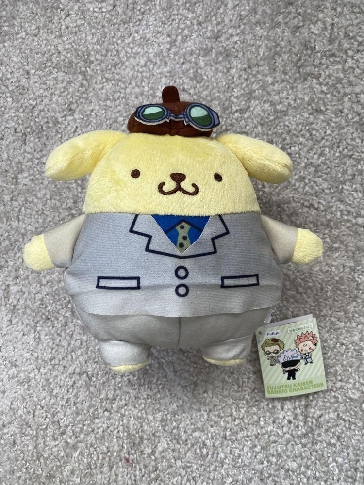Pom Pom Purin Nanami Jujutsu Kaisen Sanrio Characters Plush F/S Japan.