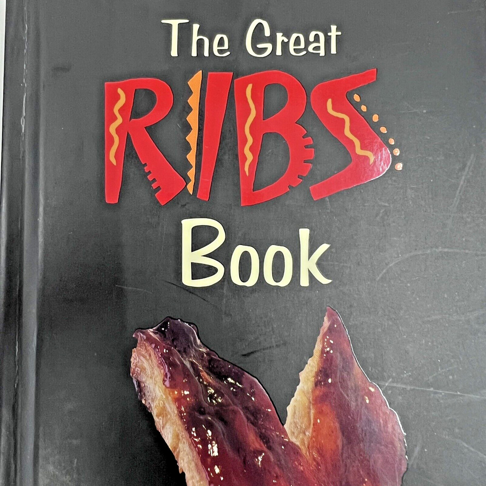 The Great Ribs Book by Hugh Carpenter and Teri Sandison 1999, Hardback Cookbook