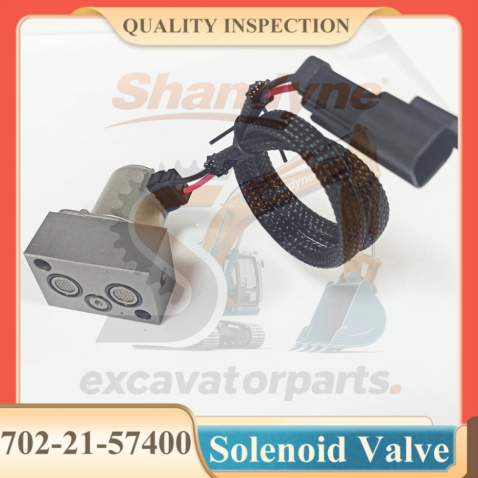 702-21-57400 7022157400 for Komatsu PC200-7 PC220-7Hydraulic Pump Solenoid Valve