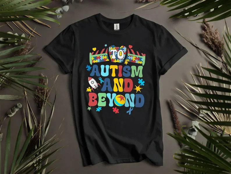Disney Cute Toy Story To Autism And Beyond T-SHIRT Unisex