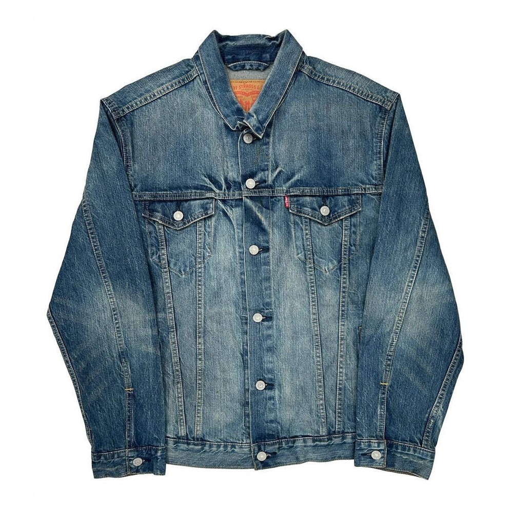 Levis Denim Jacket - Large Blue Denim