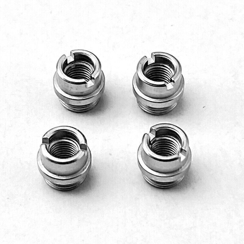 4PCS Practical Stainless Steel Bushings for 1911 Grips with Standard Thickness